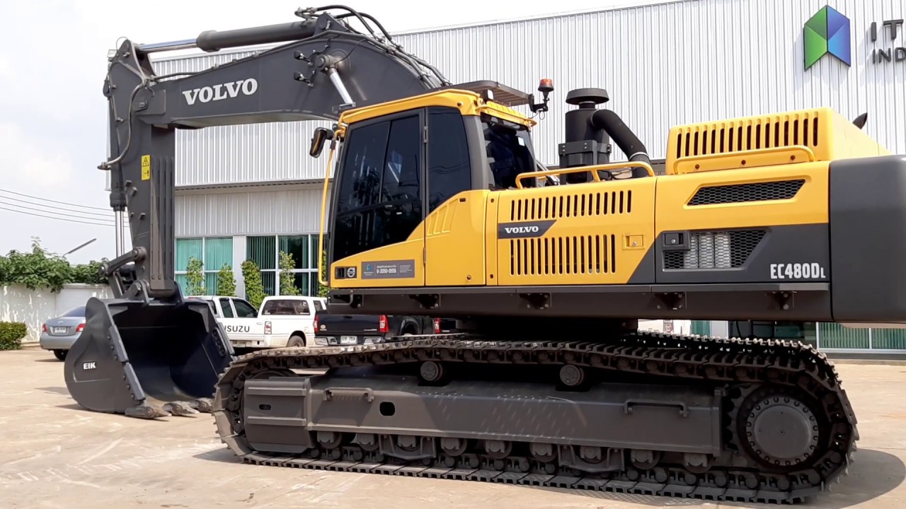 VOLVO EC480DL สดๆใหม่ๆ 48 ตัน บุ้งกี๋ 3.1 คิว 360 hp มาฟังเสียงเครื่อง excavator EP.5545