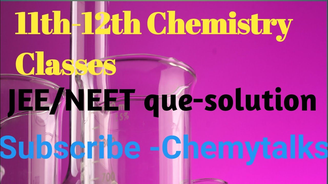 JEE/NEET que-solution 