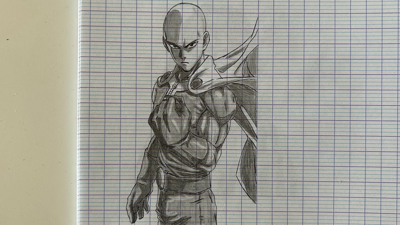 Dessiner Saitama des One Punch-Man