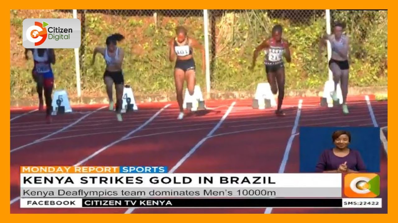 Kenya Deaflympics team dominates Men’s 10000m