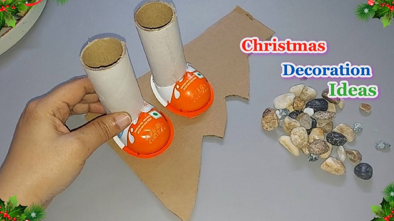 New Low cost Christmas gnome making idea from waste materials | DIY Christmas craft idea🎄