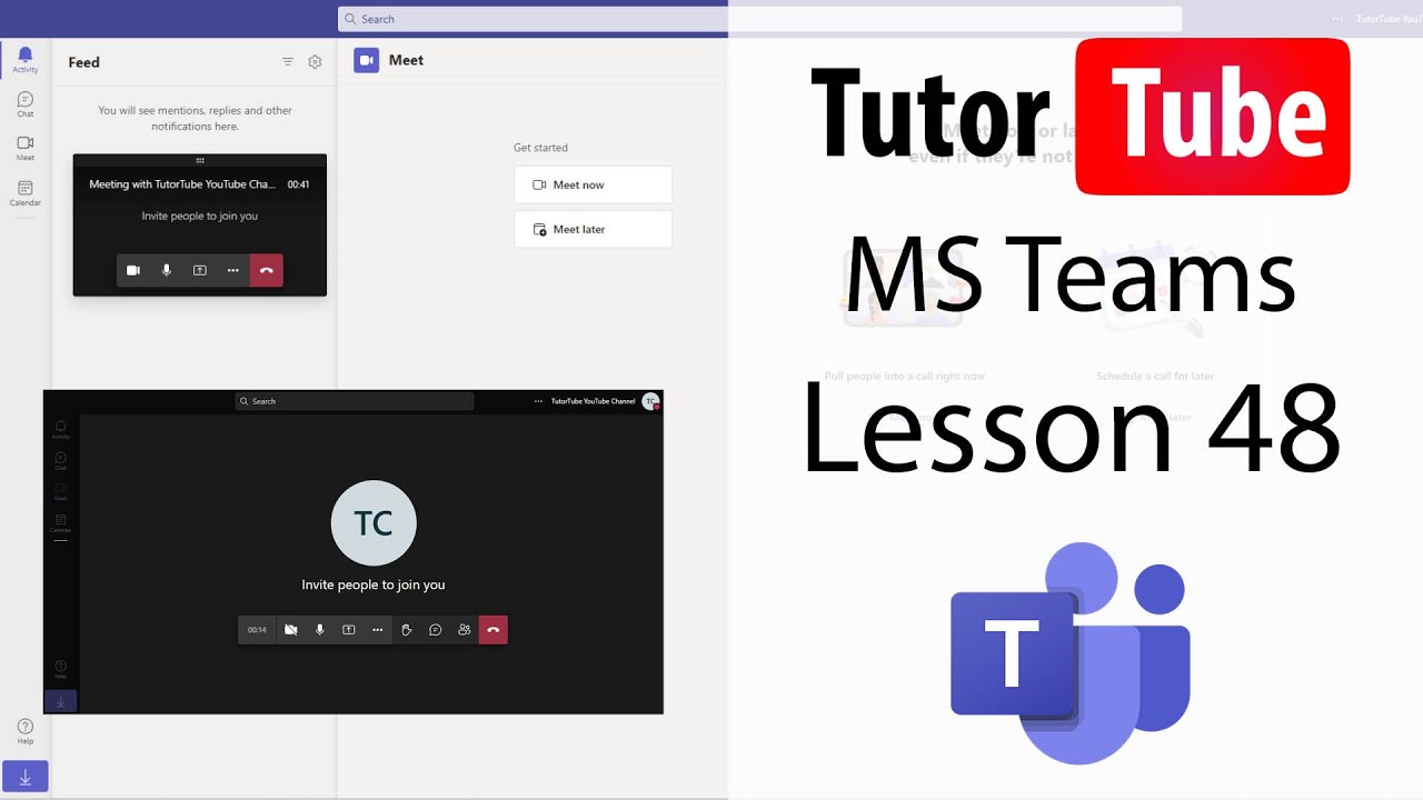 Microsoft Teams - Lesson 48 - Checking Audio and Video Settings before Joining Meeting