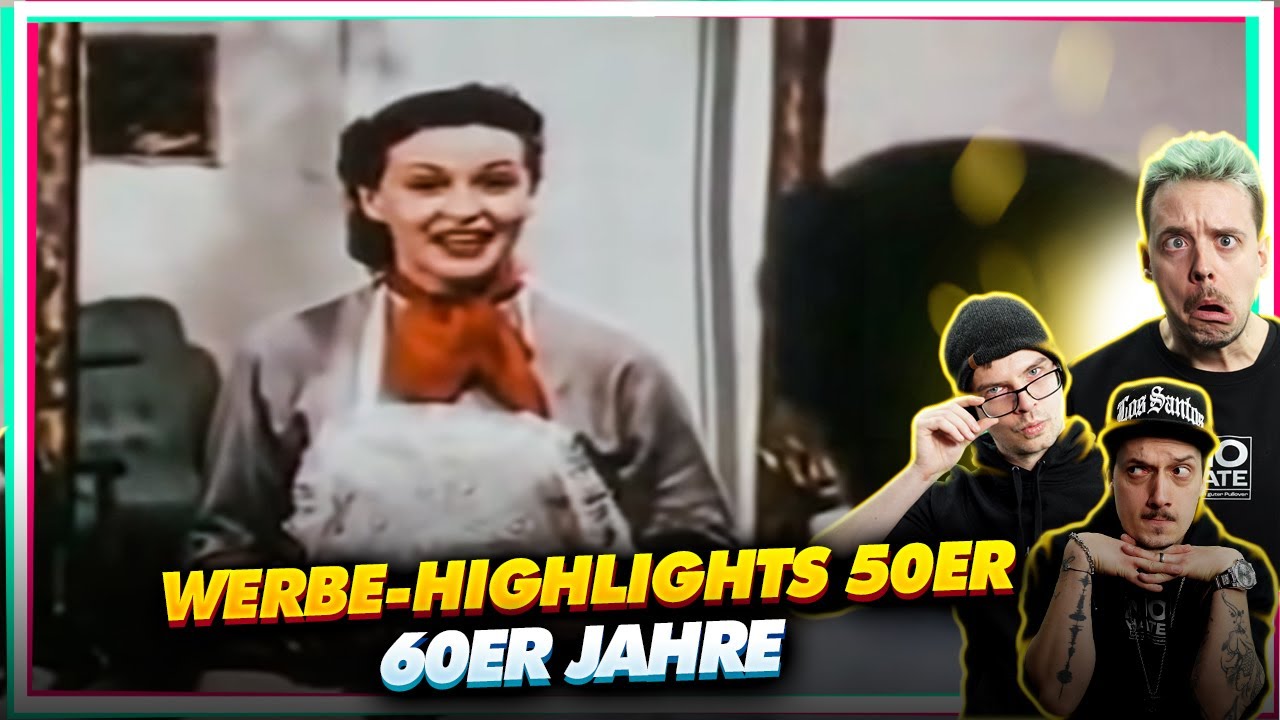 HOCHGRADIG SCHWIERIG! LOL? 🤯 | Werbung aus den 1950er Jahren | Reaktion