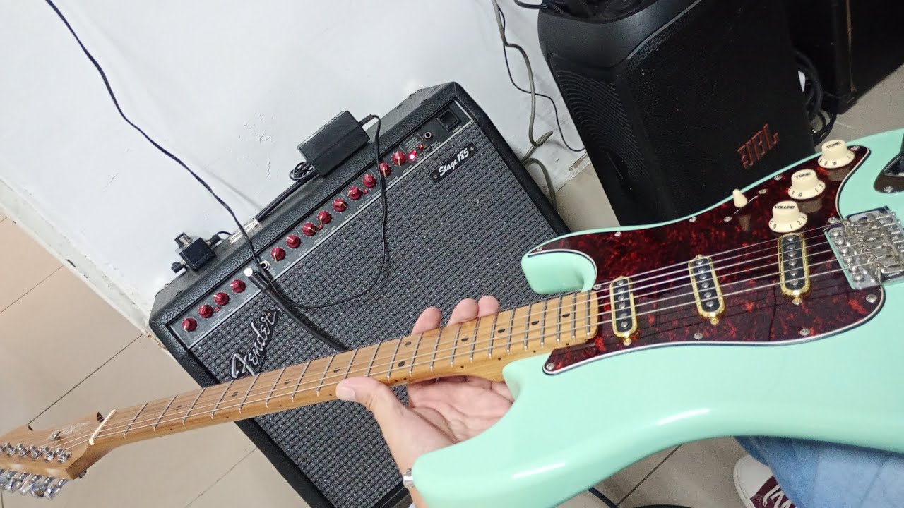 Fender stage 185 y jet guitars 