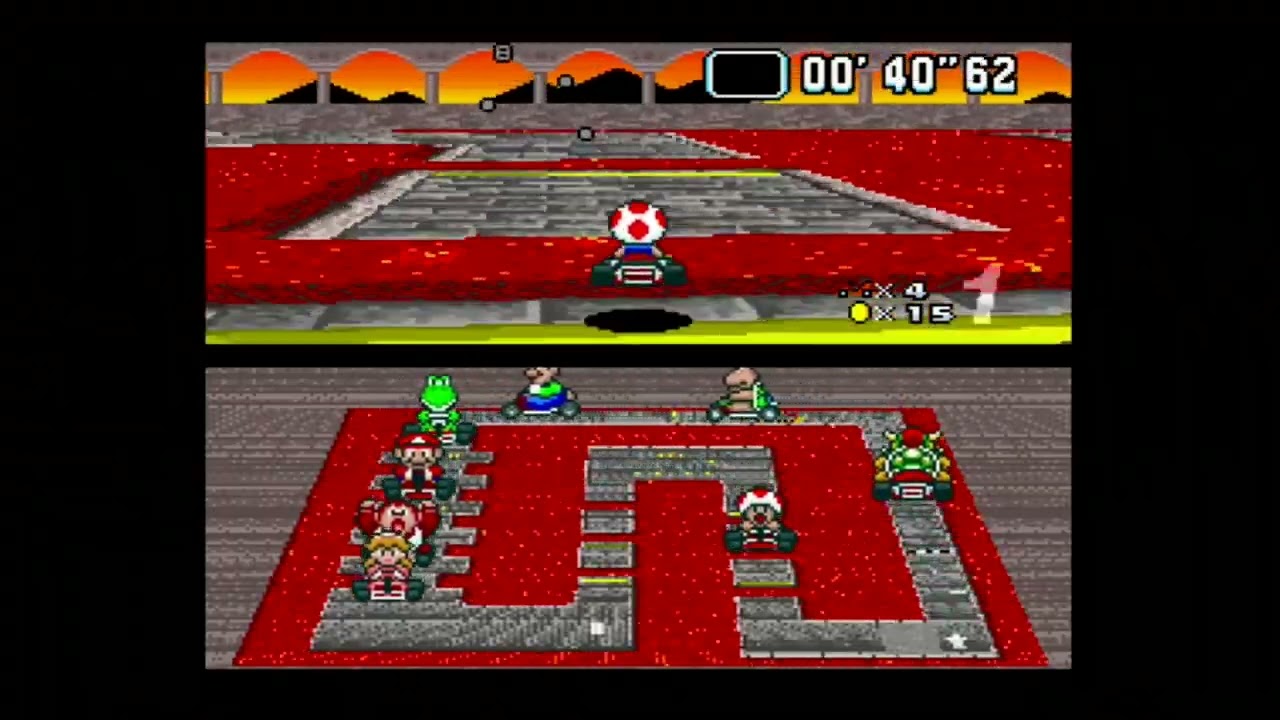 Super Mario Kart - 50cc Mushroom Cup