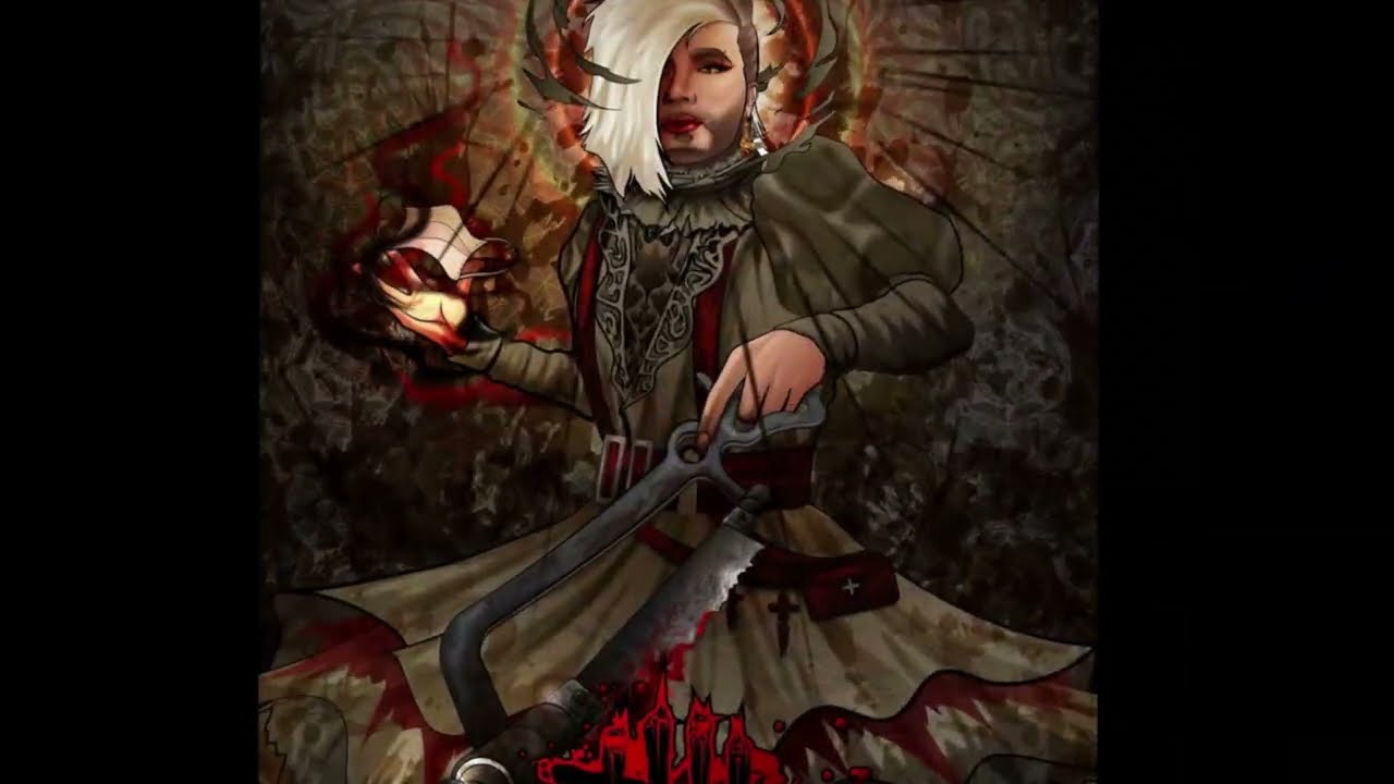NICKY MITRAVA - NURSE #graphicdesign #art #music #nickymitrava #dead_by_daylight