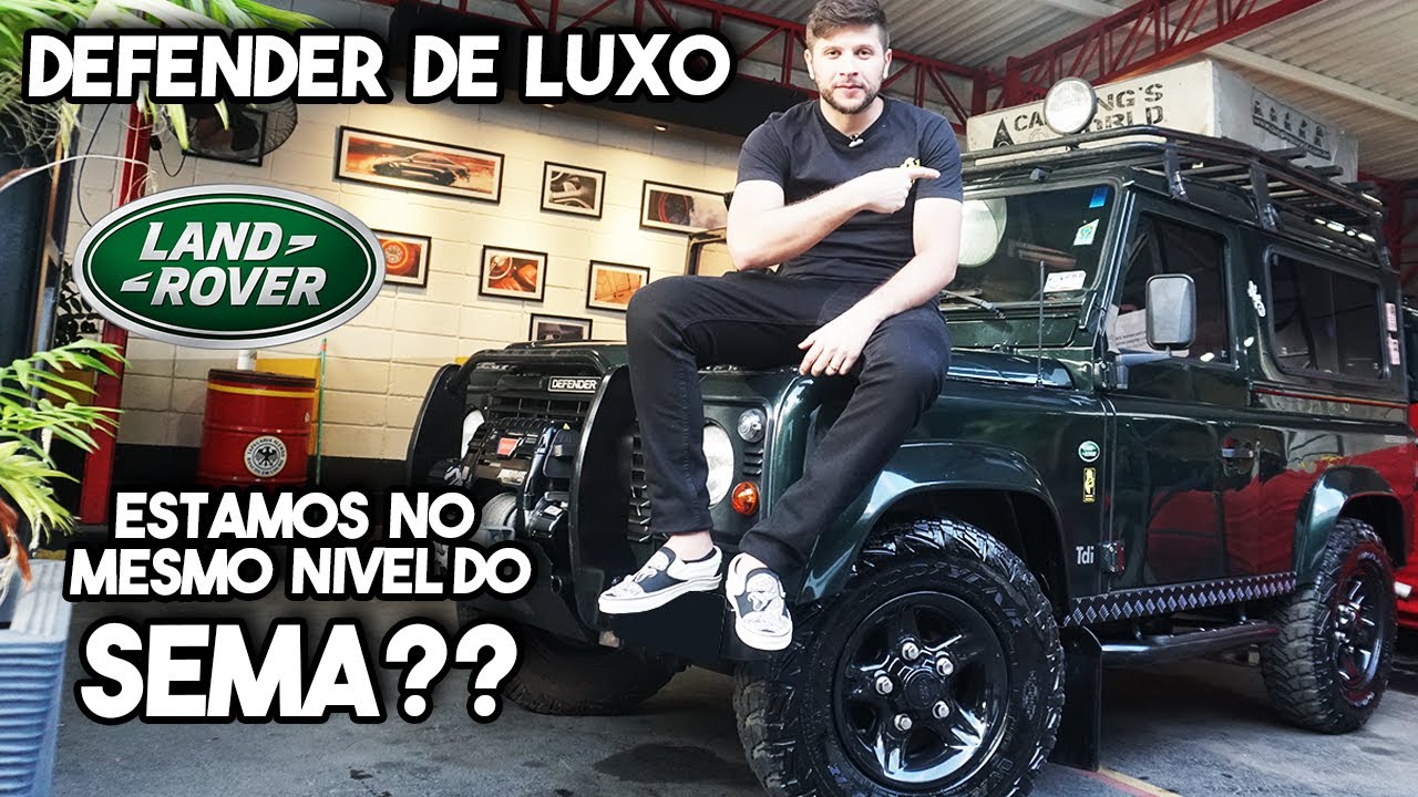 DEFENDER FICOU NO MESMO NÍVEL DE REVESTIMENTO DOS CARROS DO SEMA? 🤔🤔😎🤟
