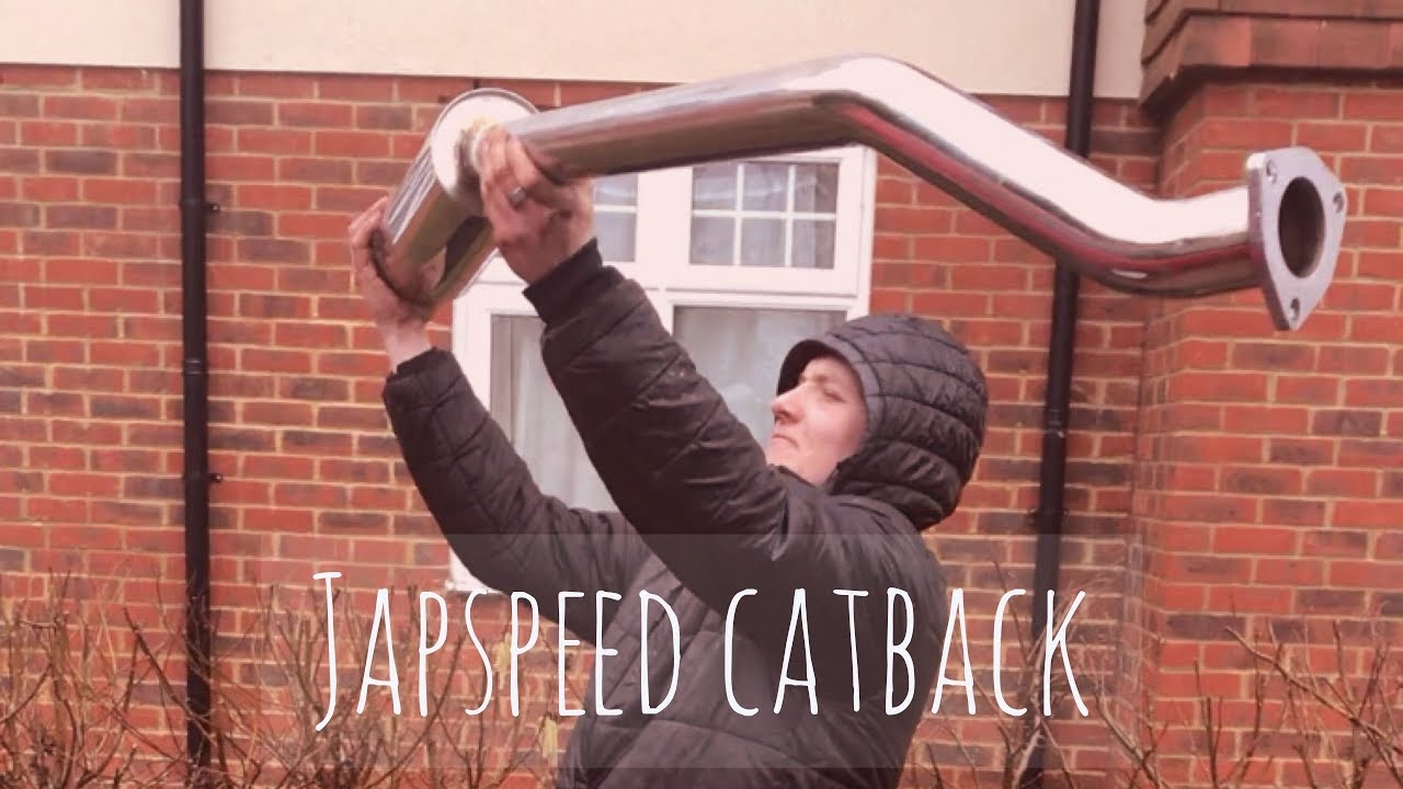 Type r ep3 - Japspeed cat back install....!