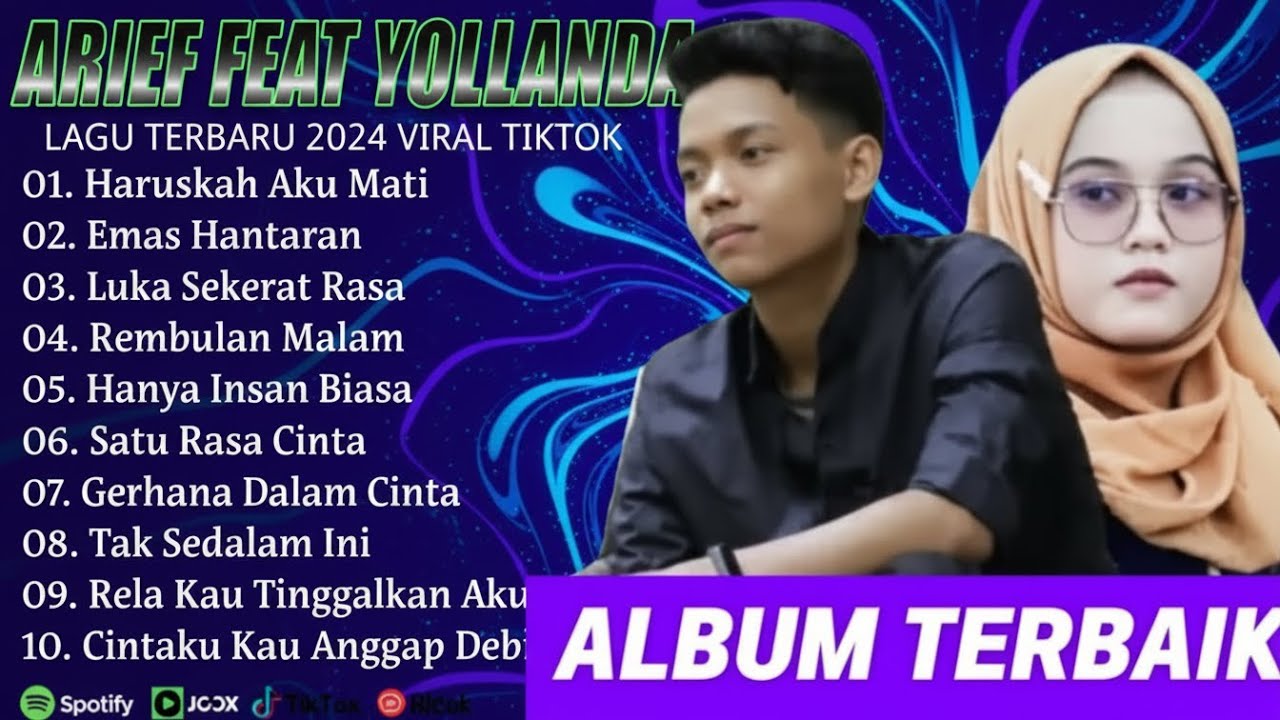 ARIEF FEAT YOLANDA FULL ALBUM TERBAIK 2025-2026 - EMAS HANTARAN TERPOPULER TANPA IKLAN