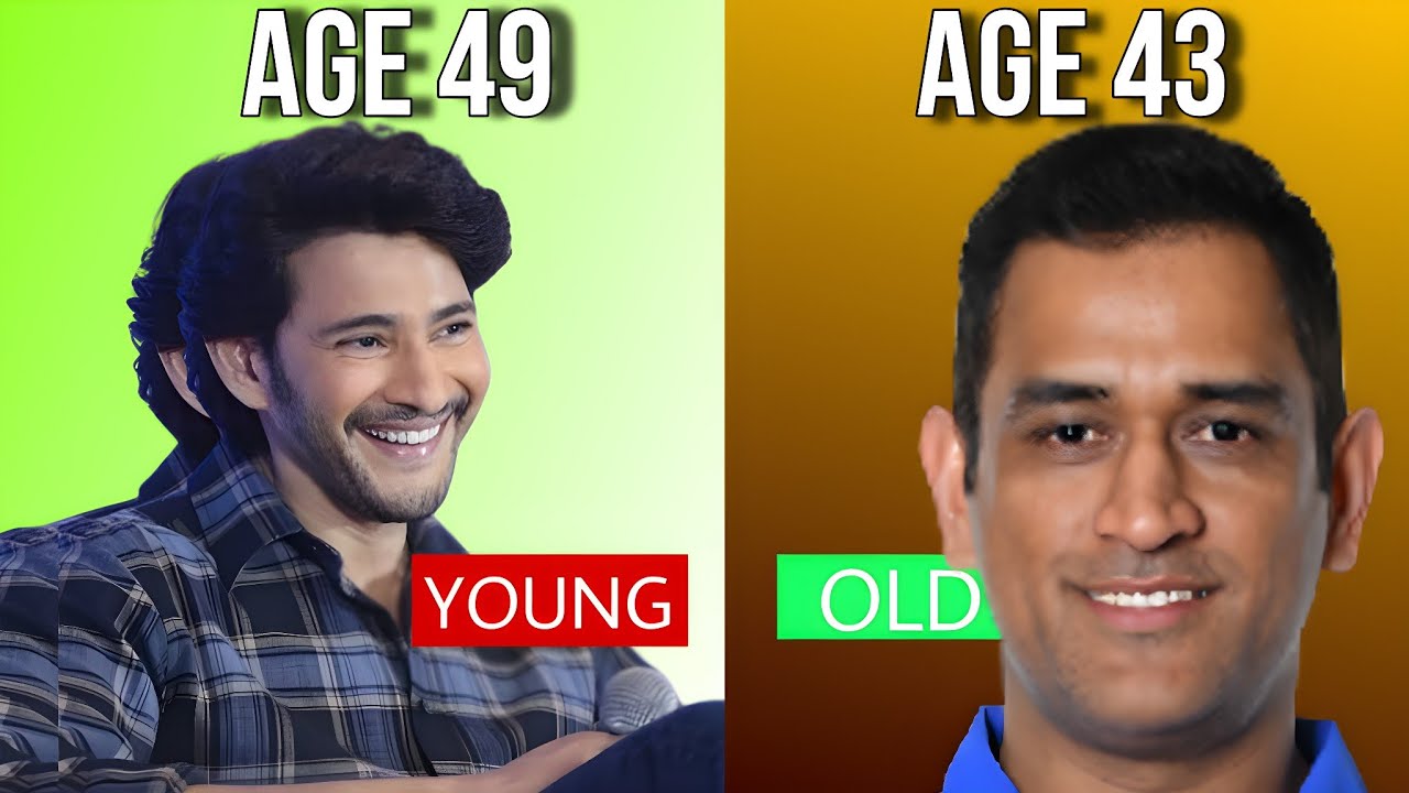 Mahesh Babu vs Dhoni: Who is Aging in Reverse?     The Truth!