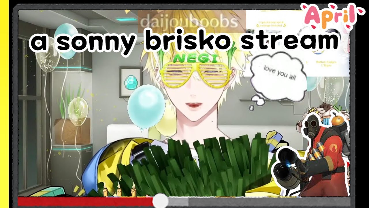 a normal sonny brisko stream (april compilation) | NIJISANJI EN Sonny Brisko