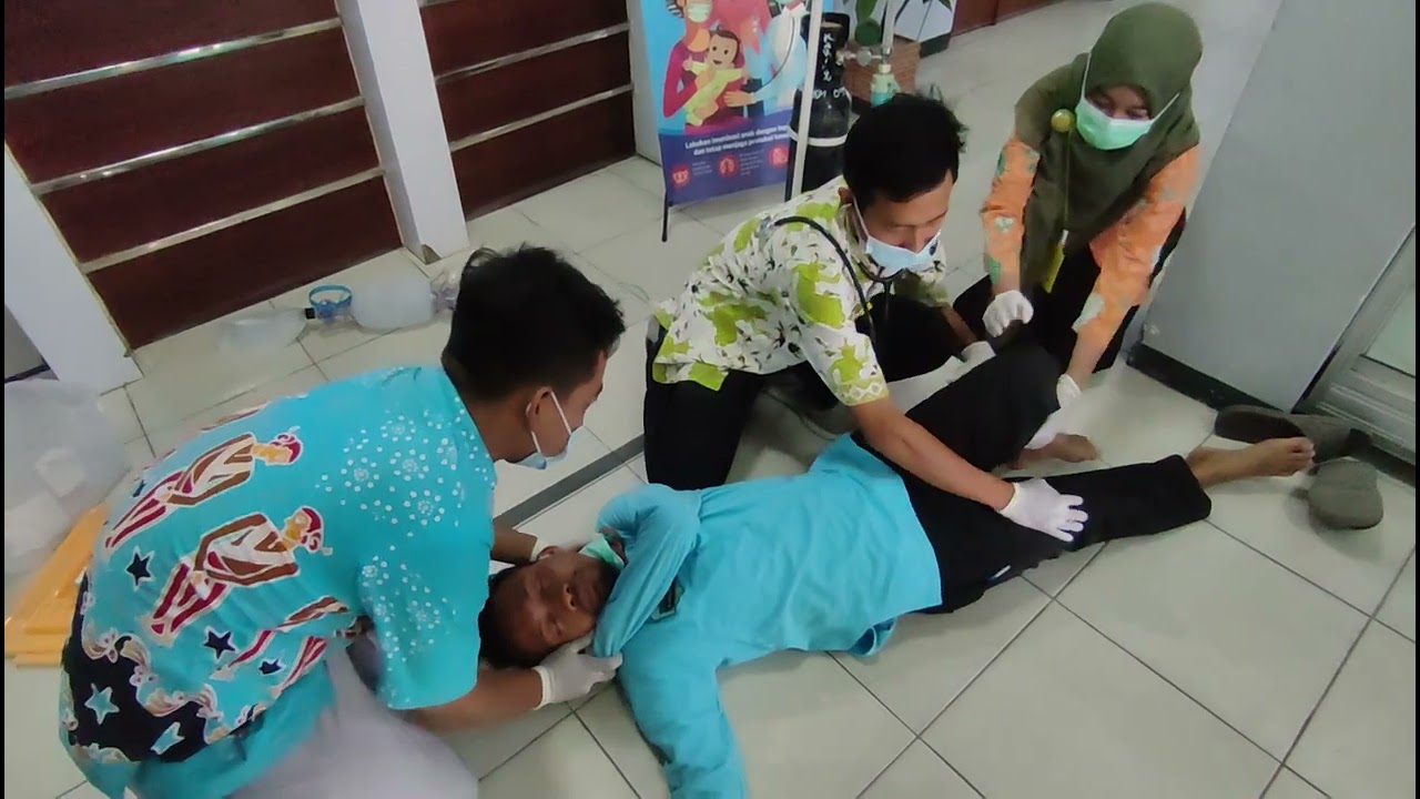 SIMULASI CODE BLUE PUSKESMAS KASIMAN