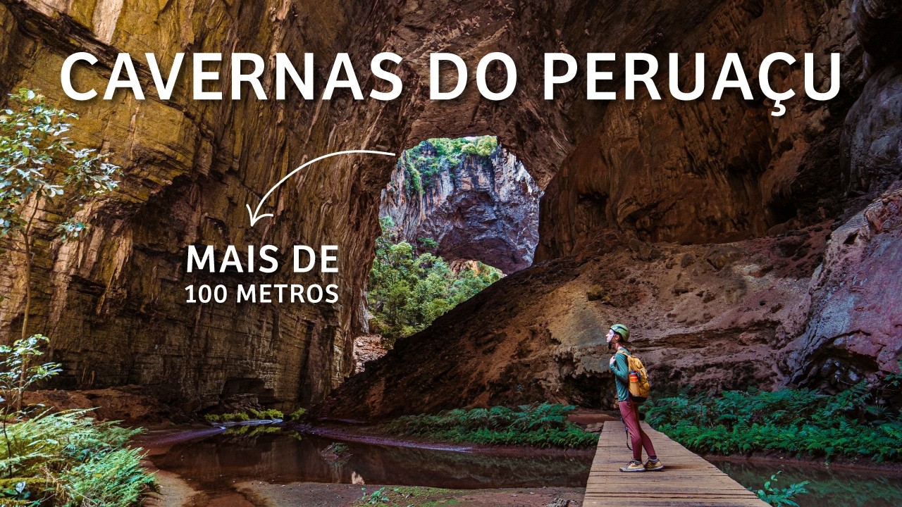 O BRASIL PRECISA CONHECER AS CAVERNAS DO PERUAÇU em Minas Gerais