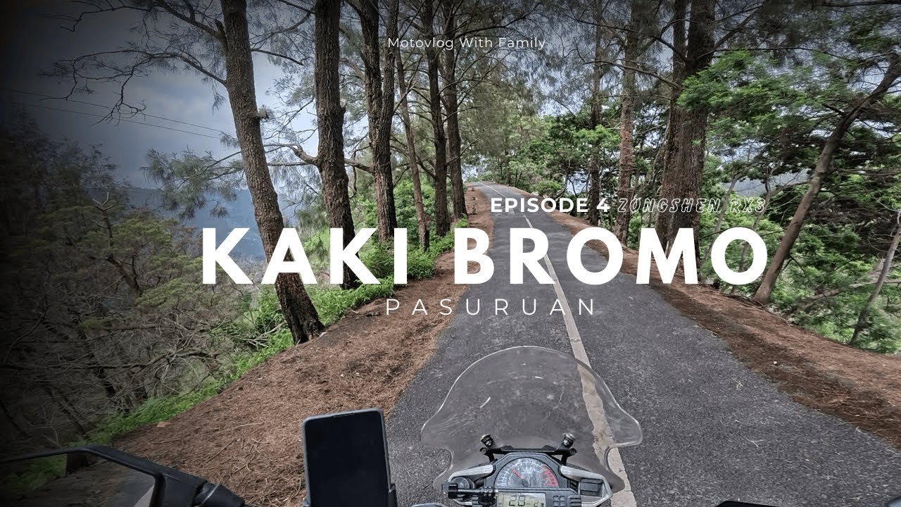 Kaki Bromo Pasuruan | Motovlog With Family Episode 4 | Rute Sunmori Surganya Pecinta Cornering
