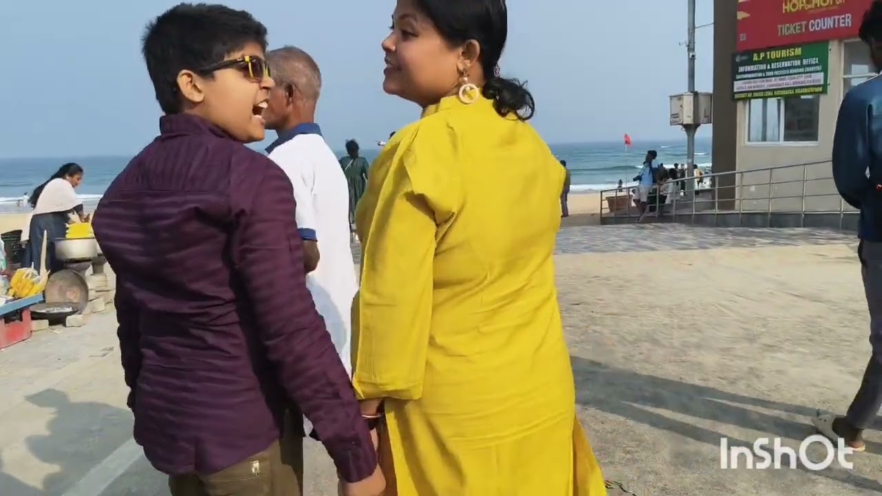 ভাইজাগ ভ্রমণ এর দ্বিতীয় দিন রুশী কোনডা বিচ।#travel #youtubevideo #subscribe #nature #foryou #love 