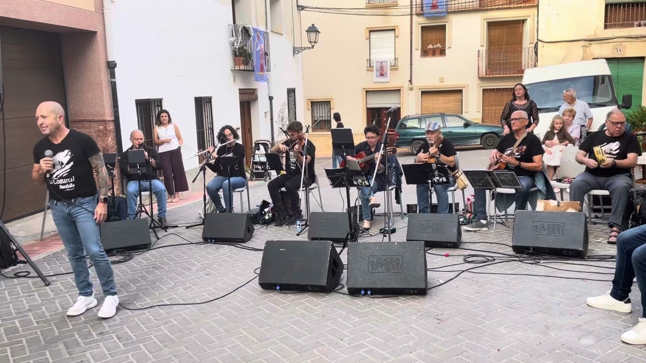 Fandango del tio Cardero. Hilari Alonso i rondalla  Comarcal.