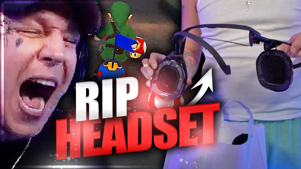 300€ Headset GESCHROTTET😱| Mario Kart 8 | SpontanaBlack