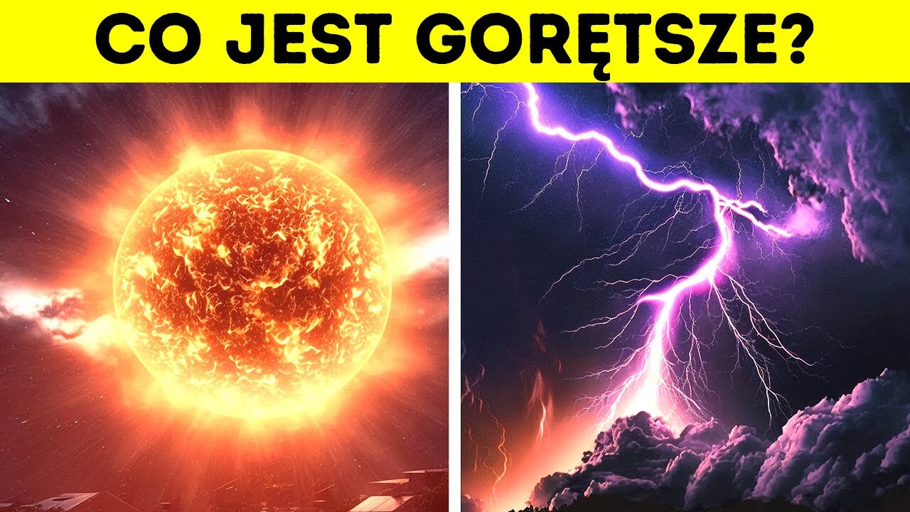 Dlaczego błyskawice są gorętsze niż słońce? + 30 hipnotyzujących faktów o kosmosie
