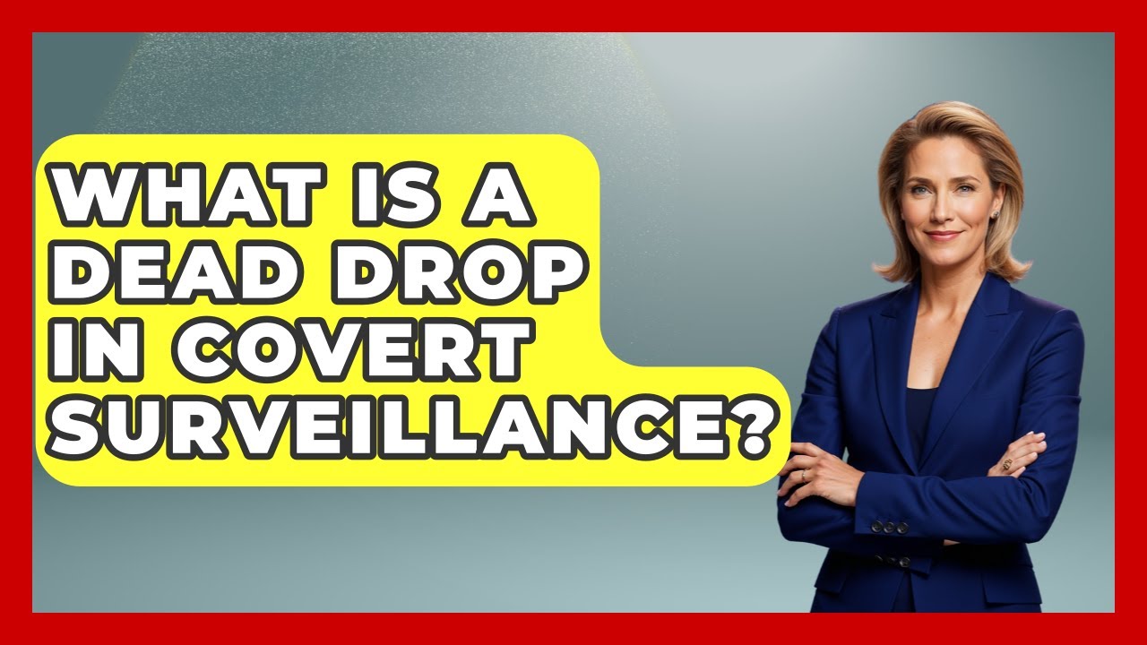 What Is A Dead Drop In Covert Surveillance? - Law Enforcement Insider