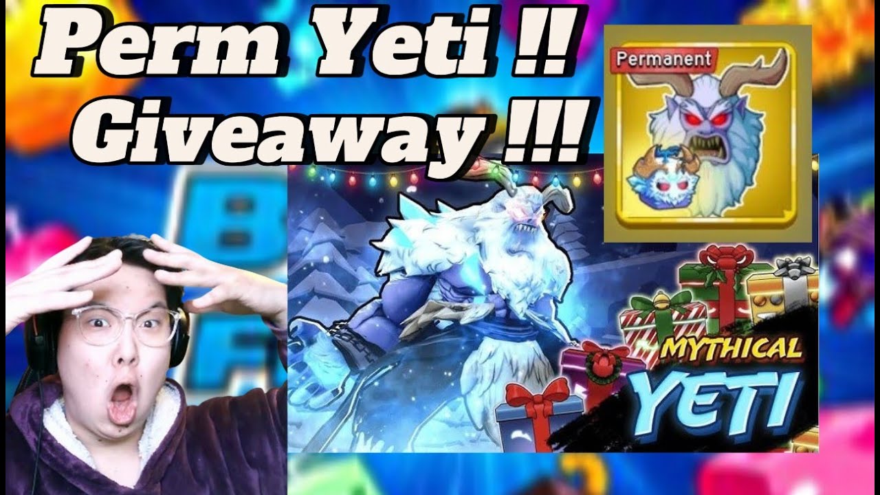 Permanent Yeti Giveaway !! Yeti-ийг чинь барах хүн байхгүй  юм бишүү ?