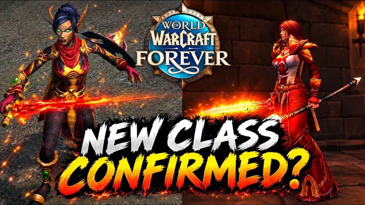 I Just Discovered a NEW CLASS in WoW Forever