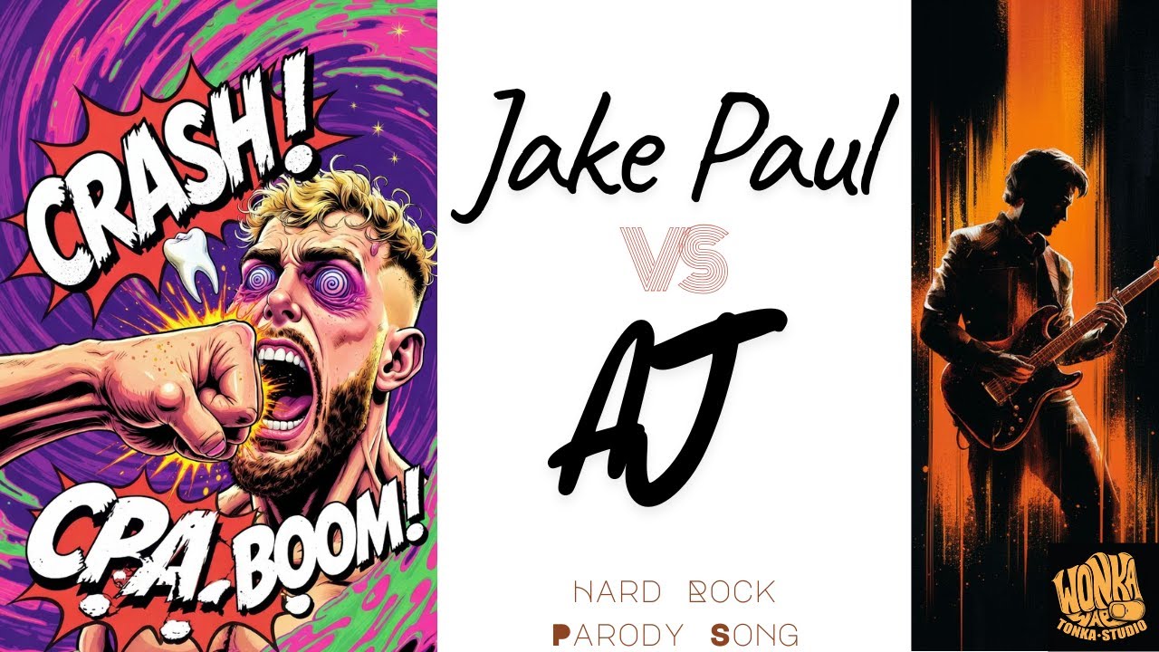 Jake Paul's Jaw vs AJ's Fist (Parody Hard Pop Rock)