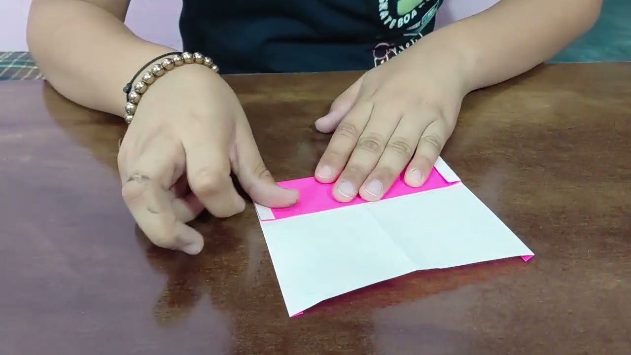 How to make a paper dress 👗 from origami paper 