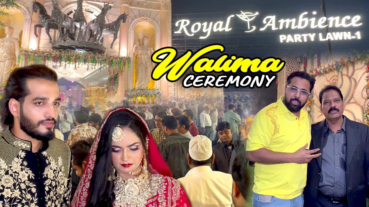 Royal Walima Ceremony at Royal Ambience Indrapuram Ghaziabad | Delhi Wedding Food | Faizbaba
