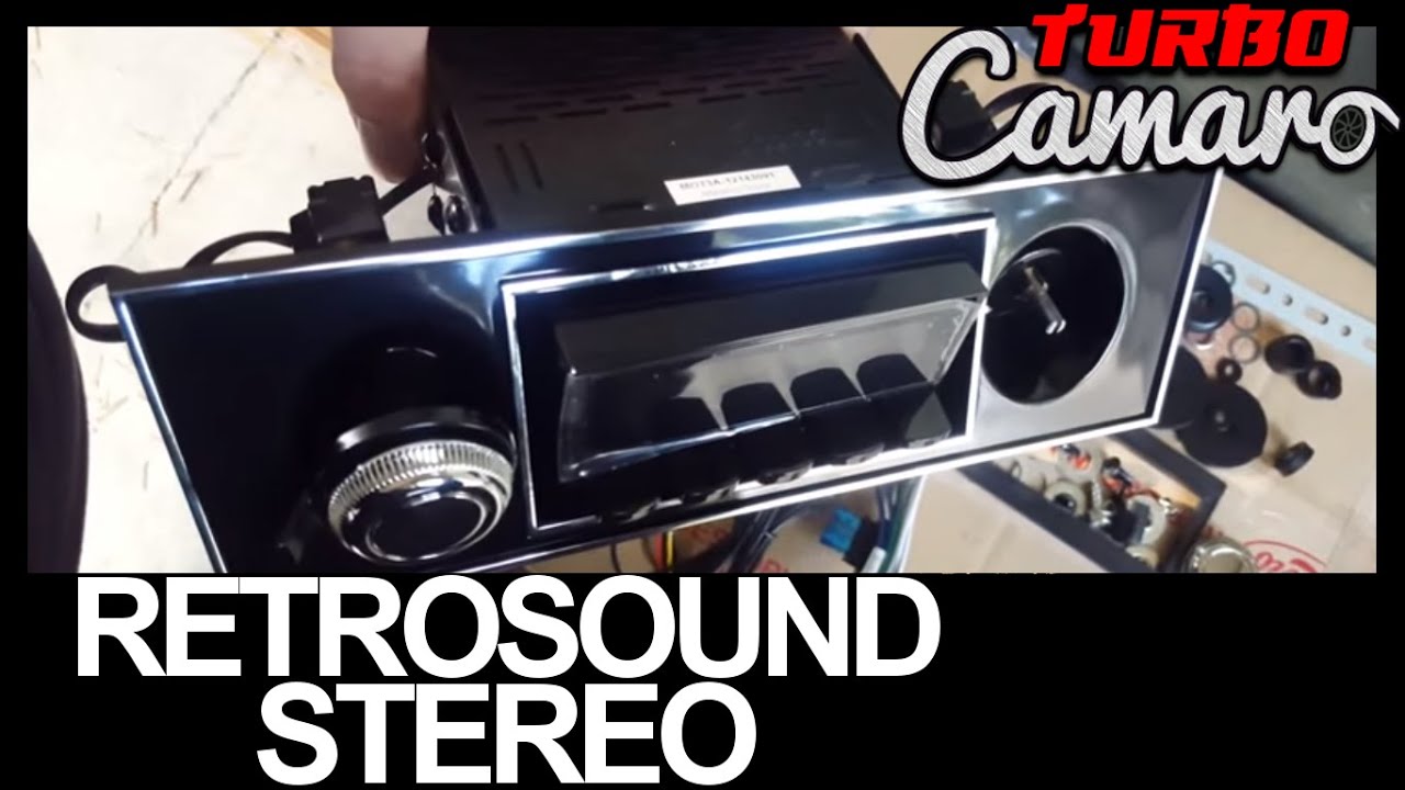 1967 Camaro - RetroSound Model 2 Stereo Install