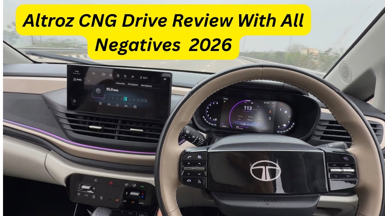 Tata Altroz CNG Drive Review With All Neagtives 2026 | Altroz CNG | Auto Chain India