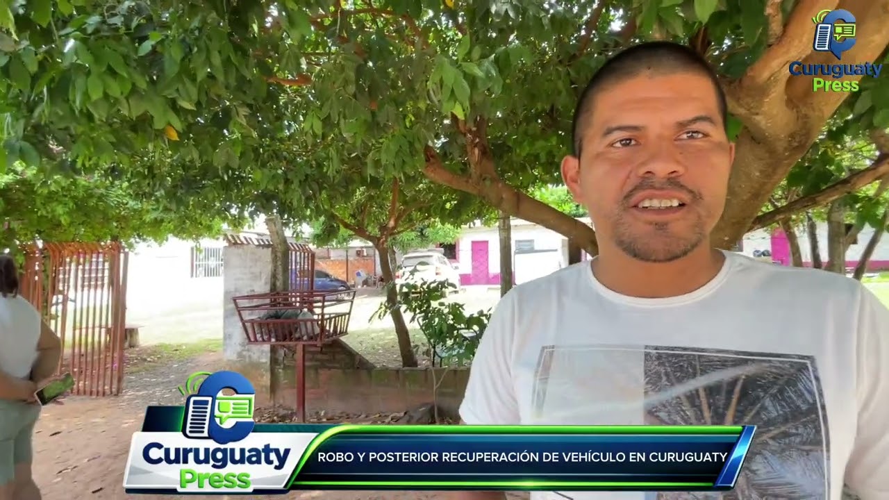 ROBO Y POSTERIOR RECUPERACIÓN DE AUTOMÓVIL EN CURUGUATY