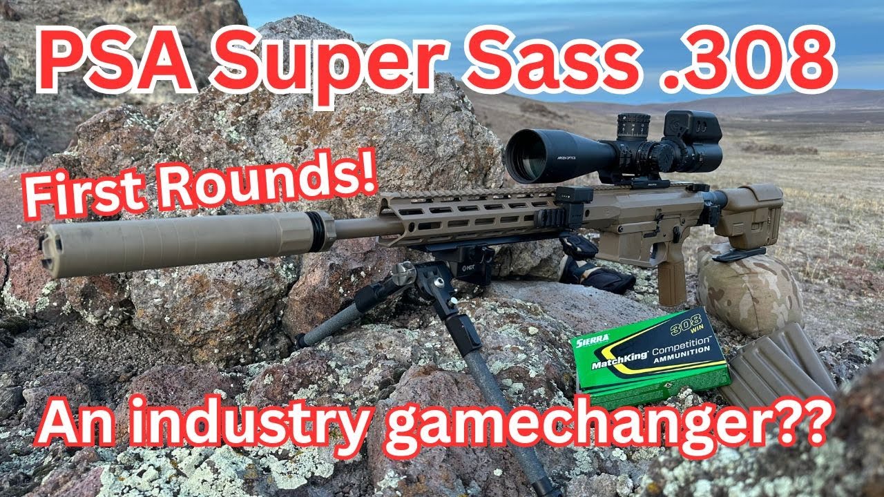 PSA Sabre-10A2 &laquo;Super Sass&raquo; &mdash; первые выстрелы &mdash; 1100 ярдов!