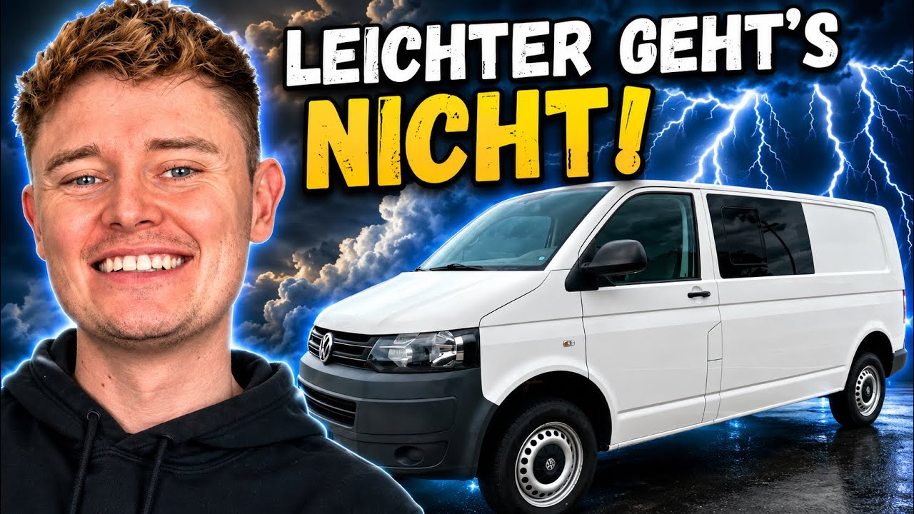 Die einfachste Camper Elektrik aller Zeiten! //VW T5 Camper Folge13