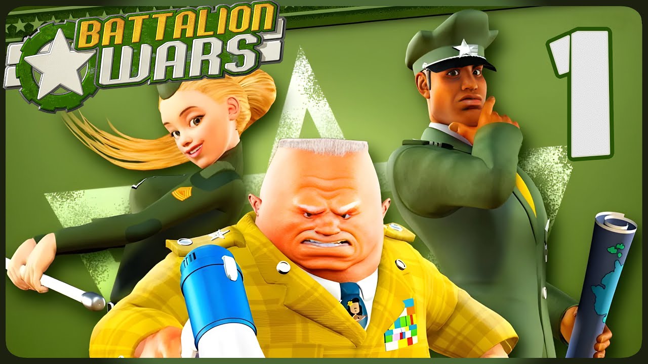 Прохождение Battalion Wars, часть 1 (Gamecube) HD 1080p