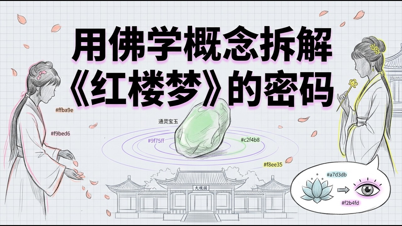 用佛学拆解红楼梦密码 | 王利杰深度解析