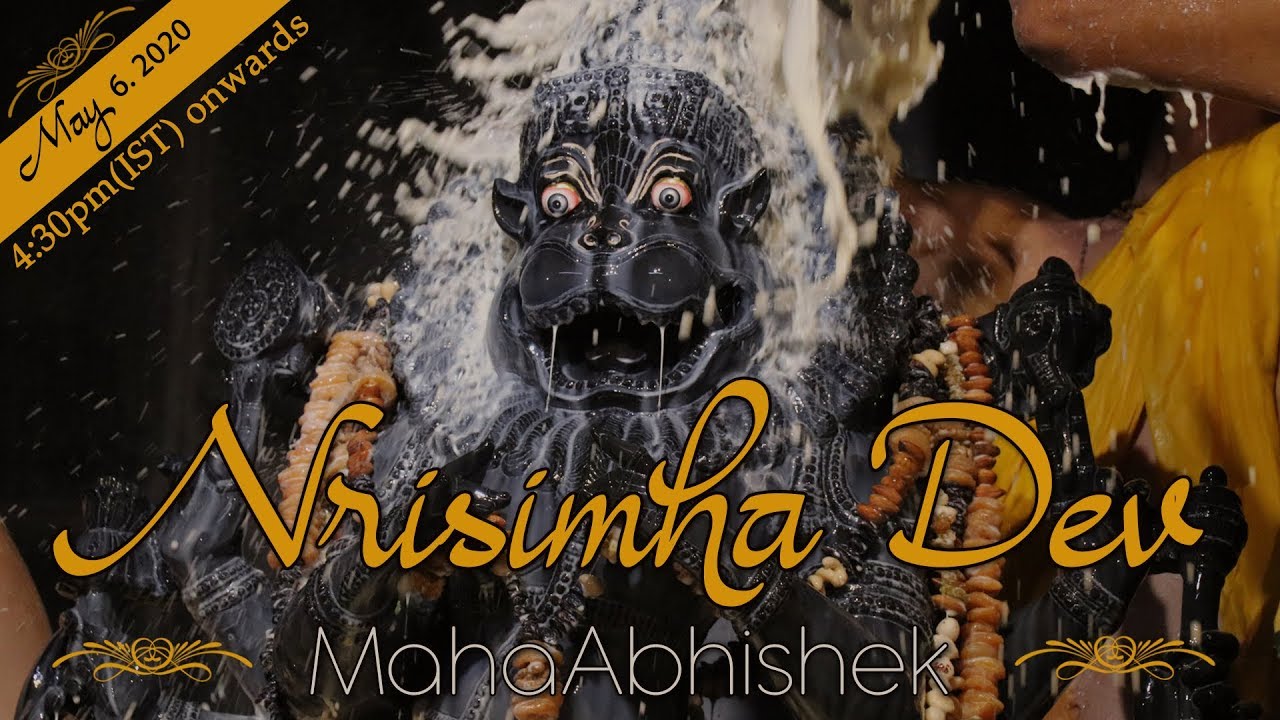 Nrisimha Chaturdashi Maha Abhiseka 2020