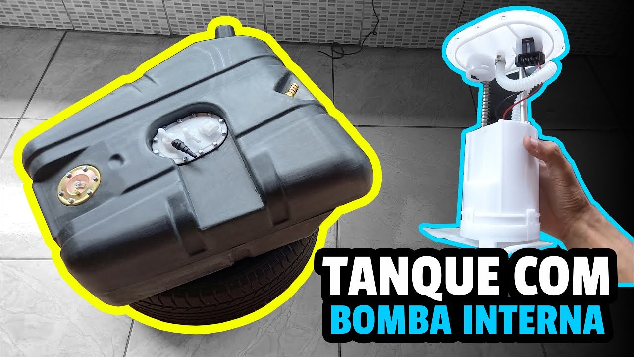 NOVO TANQUE DE COMBUSTÍVEL COM BOMBA INTERNA PARA GOL TURBO