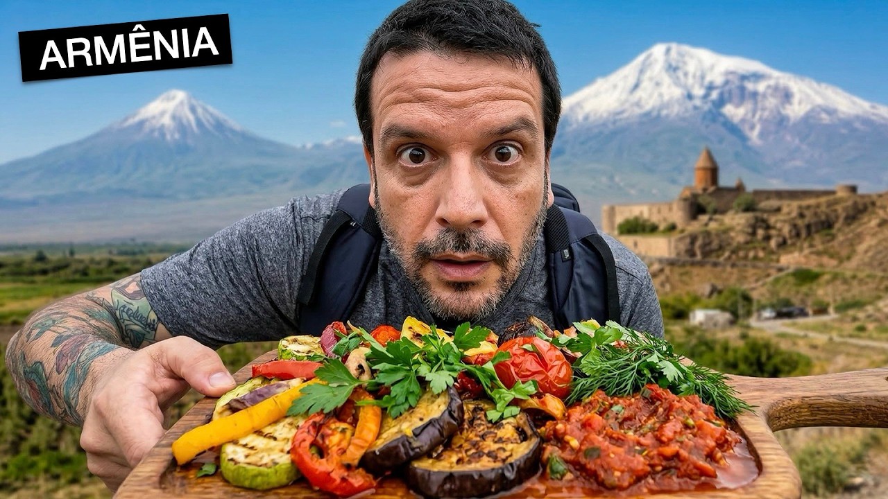 Provando comidas pelo fascinante interior da Armênia 🇦🇲