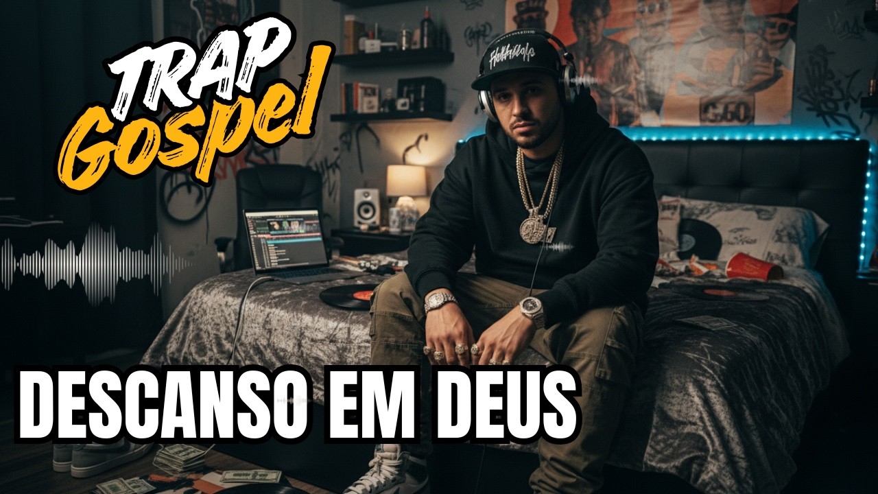 🔥Trap Gospel – Descanso em Deus  “Em paz me deito e logo adormeço” Sl 48