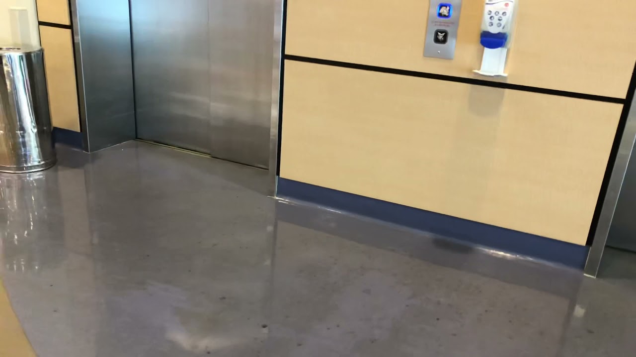*2021 RETAKE* Fujitec Main Elevators at the Alberta Children’s Hospital in Calgary AB.