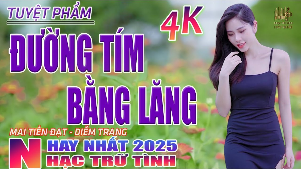 Đường Tím Bằng Lăng, Chiều Sân Ga🛑 Nhạc Trữ Tình Hay Nhất 2025 - Lk Bolero Nhạc Vàng Xưa Bất Hủ