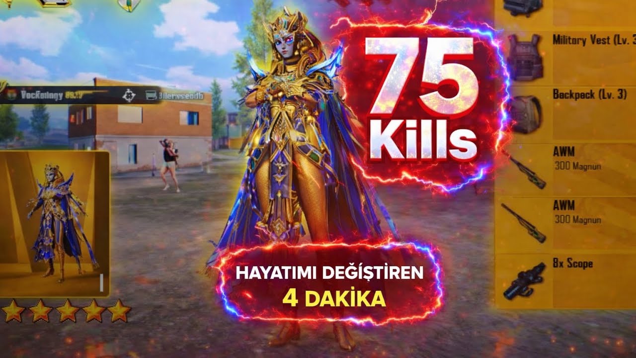 ⏰ HAYATIMI DEĞİŞTİREN 4 DAKKİKA 😱 pubg Mobile 