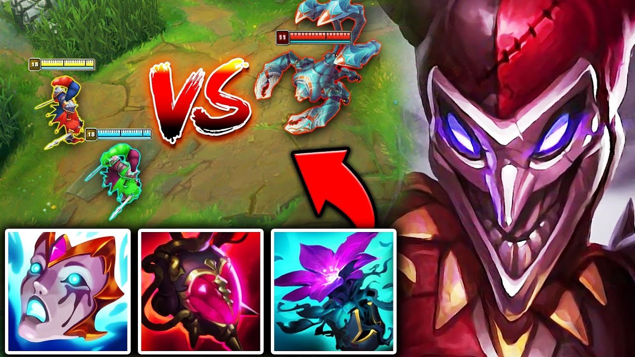 PINK WARD SHACO VS. REWORKED SKARNER IS A CRAZY TOP LANE MATCH UP!