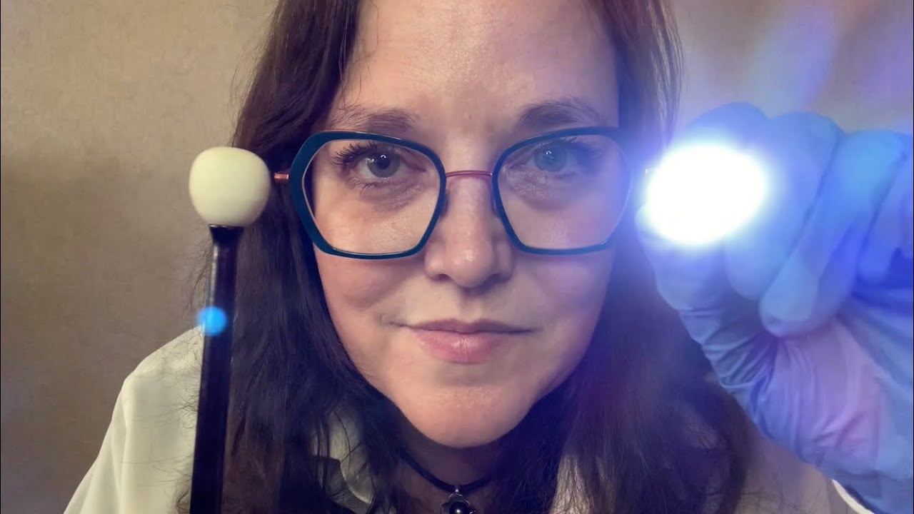 ASMR Cranial Nerve Exam / Medical Roleplay ASMR