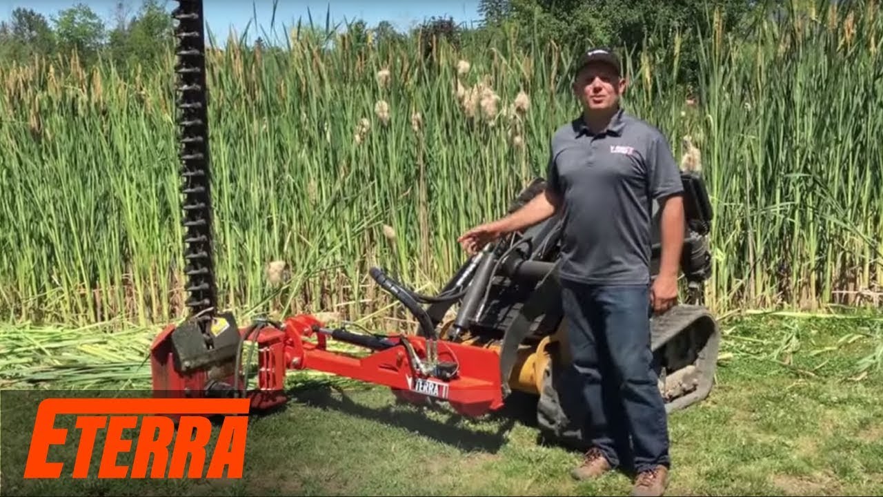 Mini Skid Steer Sickle Bar and Pathway Mower | Eterra