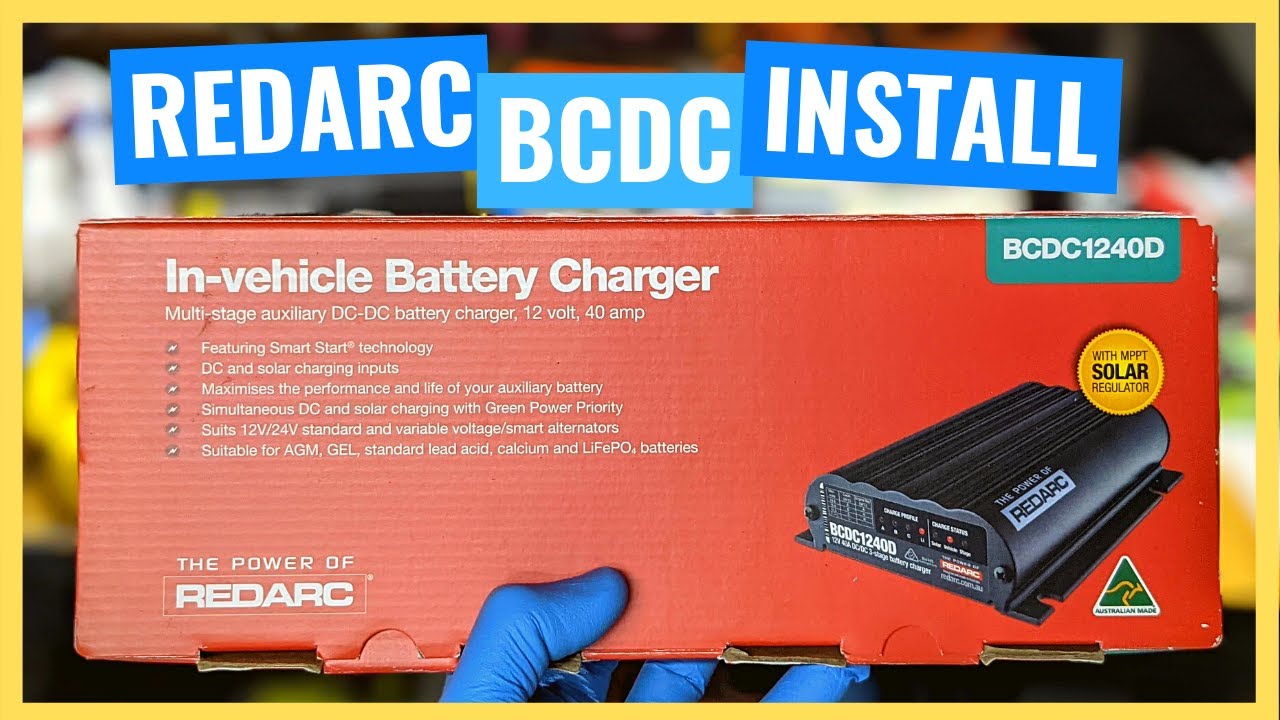 HOW TO Install REDARC BCDC 12v Dual Battery DC-DC Battery Charger BCDC1240D [Isuzu D-Max Build #11]