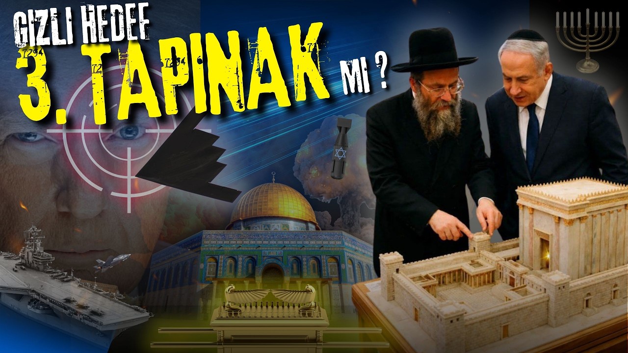 GİZLİ HEDEF 3. TAPINAK MI? #Kudüs #MescidiAksa #SüleymanTapınağI