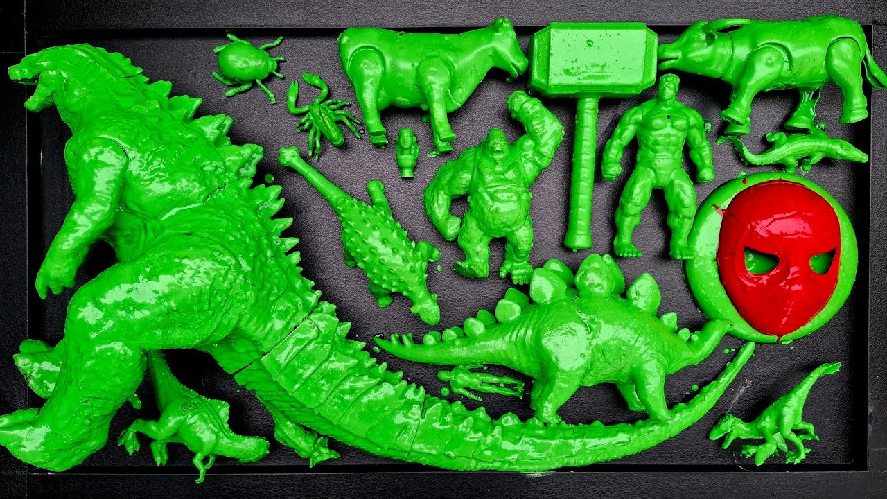 Dinosaurus Jurassic World Dominion:T-Rex/Brachiosaurus/Skibidi/Kingkong/Spiderman/Mosasaurus