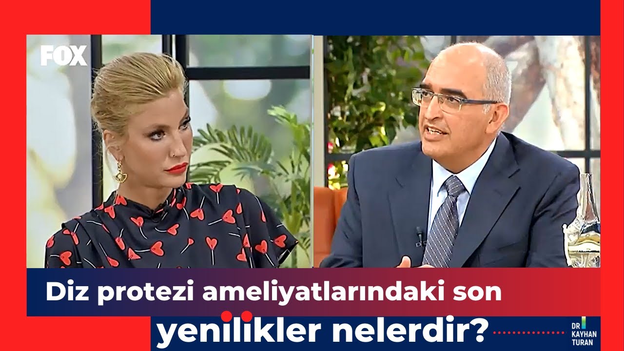 Diz protez ameliyatlarındaki son yenilikler nelerdir? Op. Dr. Kayhan Turan FOX TV'de anlatıyor