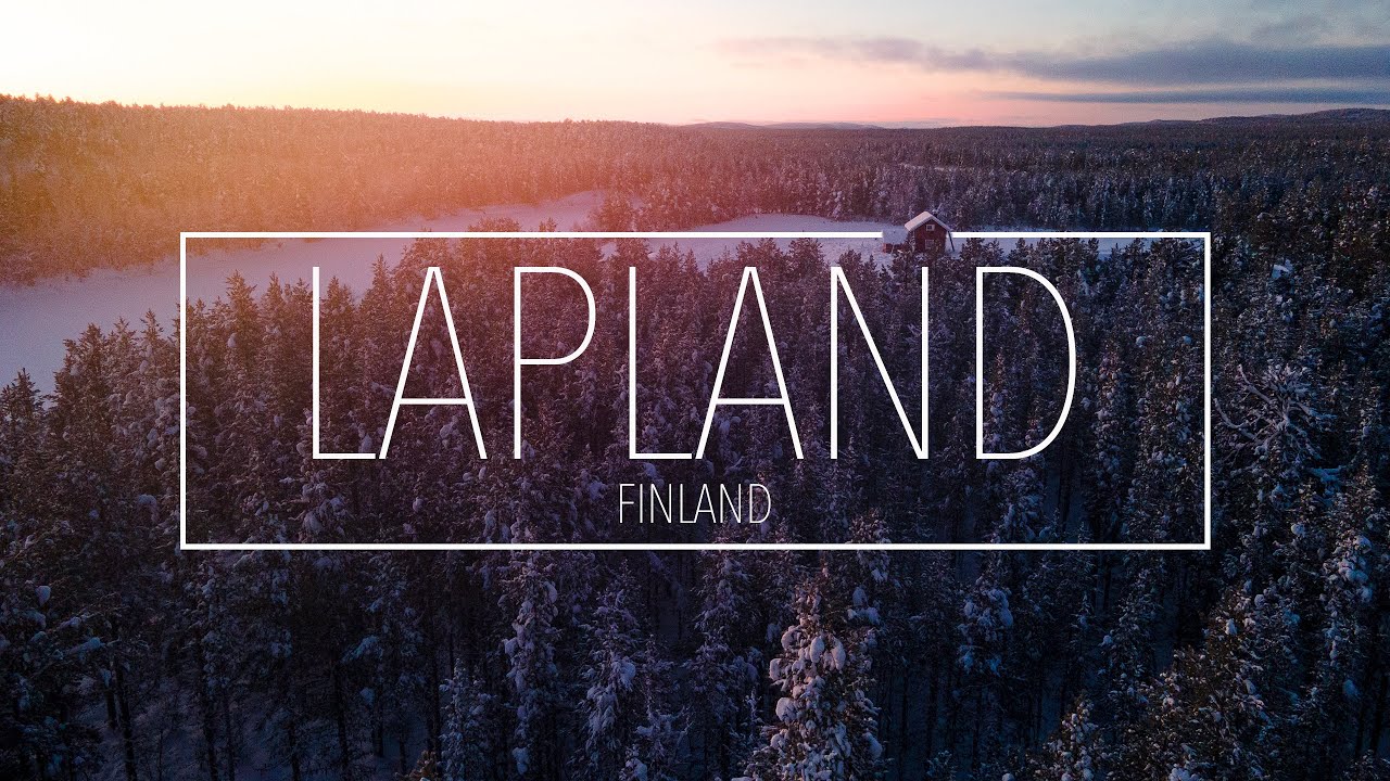 Lapland 4K - Finland (Suomi) - CINEMATIC TRAVEL VIDEO - North Pole - Dji Air 2 & Sony ZV-E10 - DRONE
